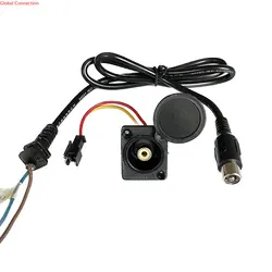 Electric Bicycle Lithium Battery Charging Male Female Video Plug 36v 48v Charger Output Power Cord Maintenance Replacement Line