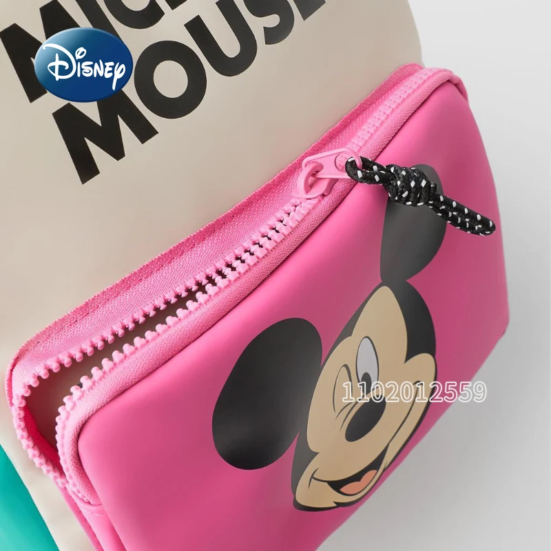 Cartable de dessin animé mignon pour enfants, mini sac à dos pour garçons et filles, cartables à la mode, marque de luxe, original, nouveau, Disney