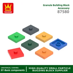 Wange 194Pcs/Lot 87580 Modified 2x2 Groove Building Blocks Moc Construction Accessories Compatible with Brick Children Toys Gift