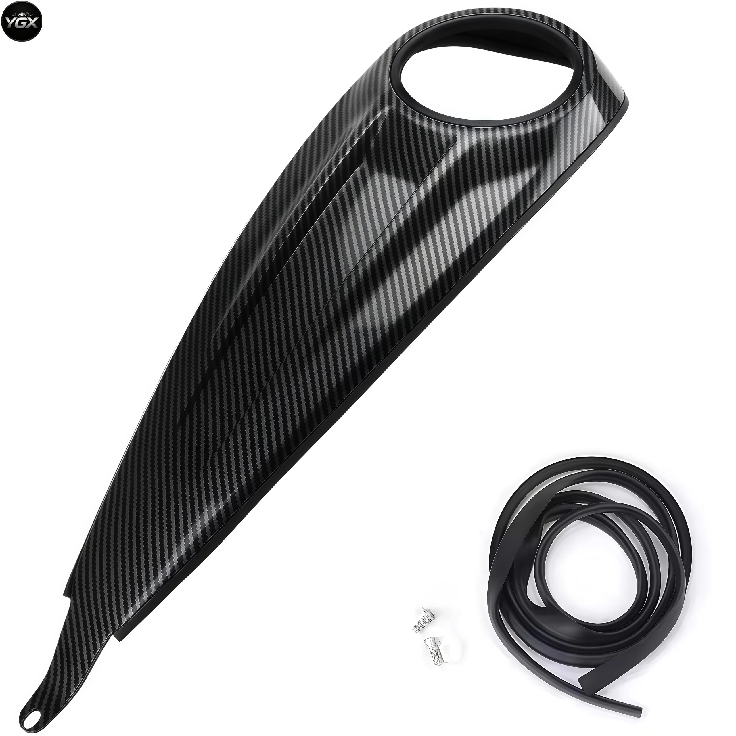 Motorcycle Fuel Tank Carbon Accessory Gas Fuel Tank Cover For Harley Davidson Touring Street Glide CVO Road Glide 2023-2025 view 5