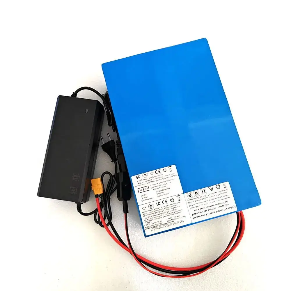 lithium 72V 60Ah lifepo4 battery pack BMS 24S 76.8V deep cycle  for 5000W 3500W bike scooter Motorcycle