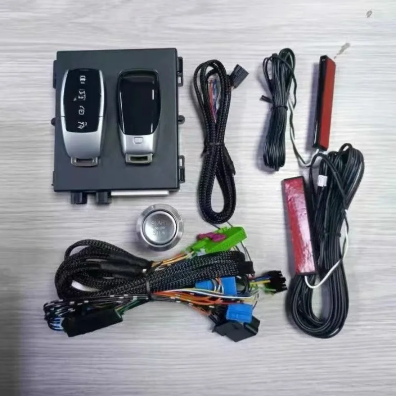 

Upgrade Passive Keyless Entry Fit for Benz S W220 Year 2002-2005 Keyless Go,Convert Car To Push Start Ignition Kit Remote Starte
