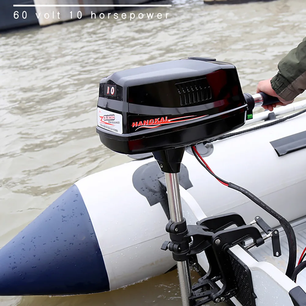 2 السكتة الدماغية 24 فولت/3HP 48 فولت/7/8HP 60 فولت/10HP تيار مستمر فرش الكهربائية محرك التصيد الخارجي لقارب الصيد محرك نفاث التصيد المحرك #4