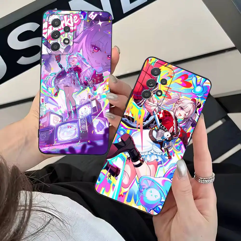 Sparxie Star Rail Phone Case for Samsung Galaxy A20,21s,22,31,32,52,71,80,A91,5G Colorful Cover Smartphone Pretty