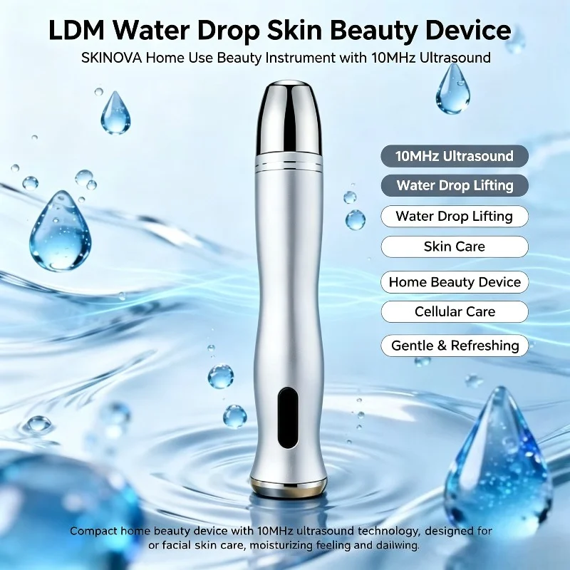 Portable Ultrasonics Facial Device 3MHz 10MHz Skin Tightening Beauty Machine ODM Factory Anti Aging Lifting Skin Care Device