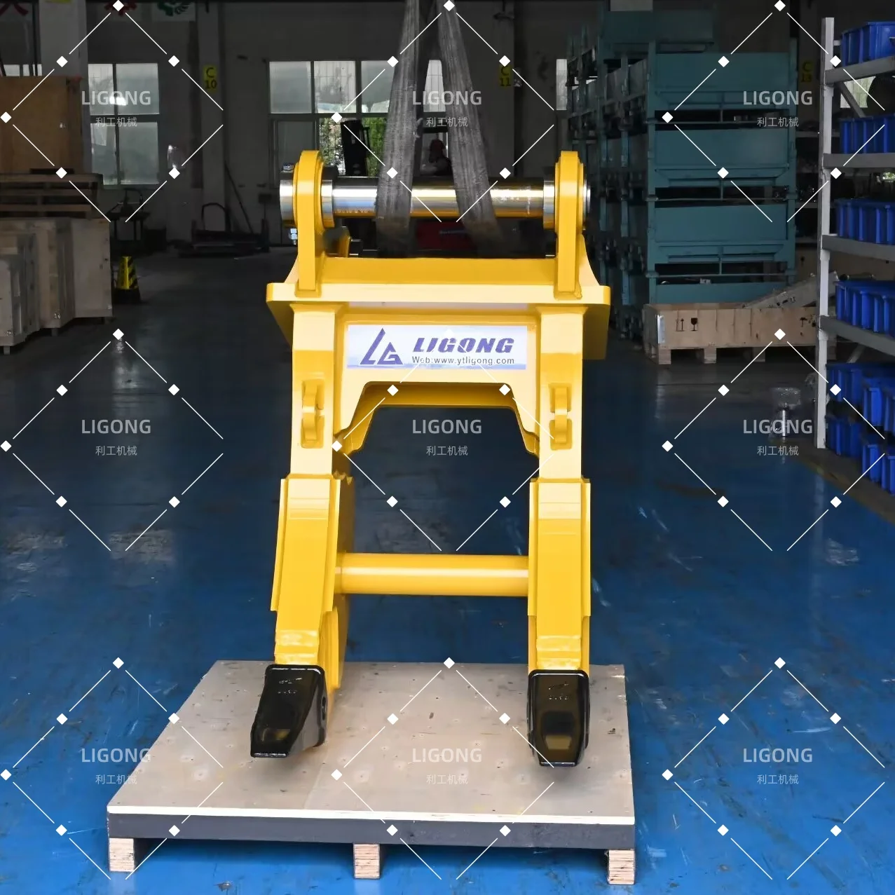 Heavy-duty Double-tooth Ripper, Suitable for 1-50ton Excavator, Digging, Loosening Soil, Layering in Various Working Condition