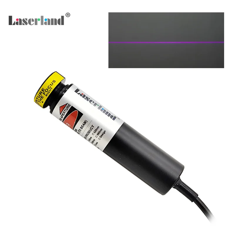 405nm Focussable Violette Blauwe Lijn Laserdiode Module Laser Halloween Moeras