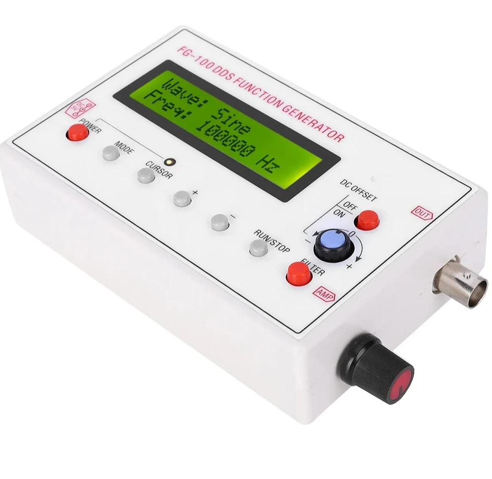 عداد التردد DDS مصدر إشارة وظيفة 1 هرتز-500 كيلو هرتز DDS وظيفة مولد إشارة وحدة مصدر الإشارة