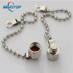 5pcs/lot Protective Cover SMA Dust Cap With Chain for SMA Female Connector Without Center Pin BEVOTOP