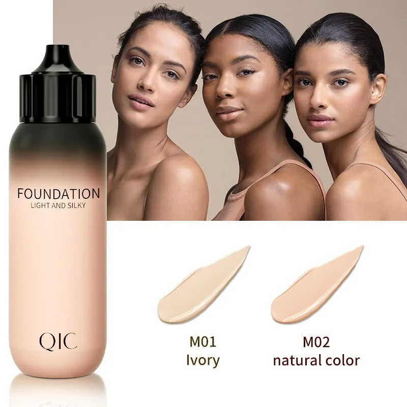 30 ml Flüssige Foundation Creme Wasserdicht Öl-kontrolle Abdeckung Akne Basis Creme Make-Up Befeuchten Matte Concealer Kosmetik