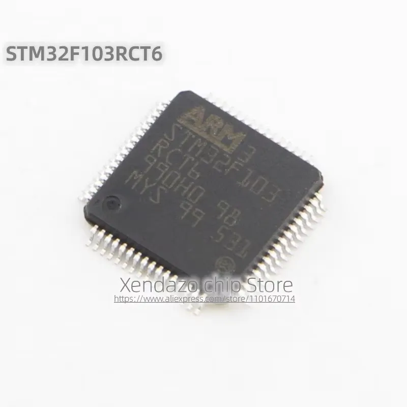 1pcs/lot STM32F103RCT6 STM32F103 RCT6 LQFP-64 package Original genuine 32-bit microcontroller chip