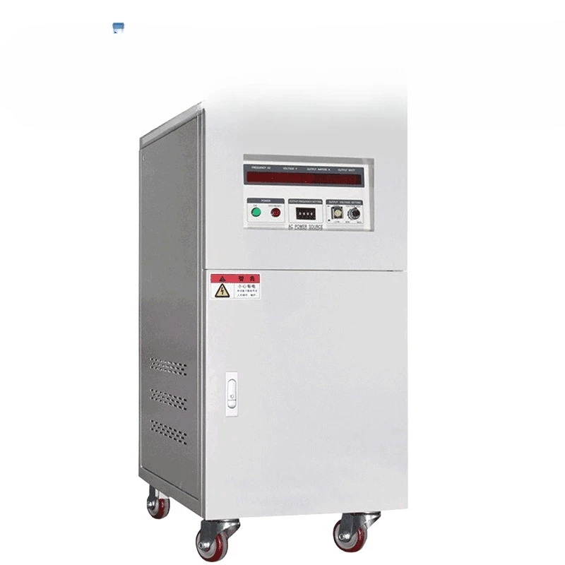 

2/3/5/10/20/30 KVA single-phase, three-phase, 5KW AC regulated variable frequency power supply high power adjustable