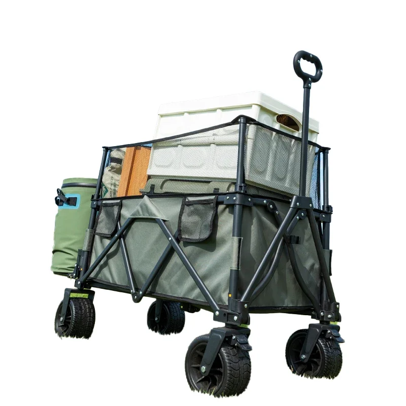 

Горячая продажа фабрики складная походная тележка из нержавеющей стали с обеденным столом для кемпинга на открытом воздухе и промышленного использования