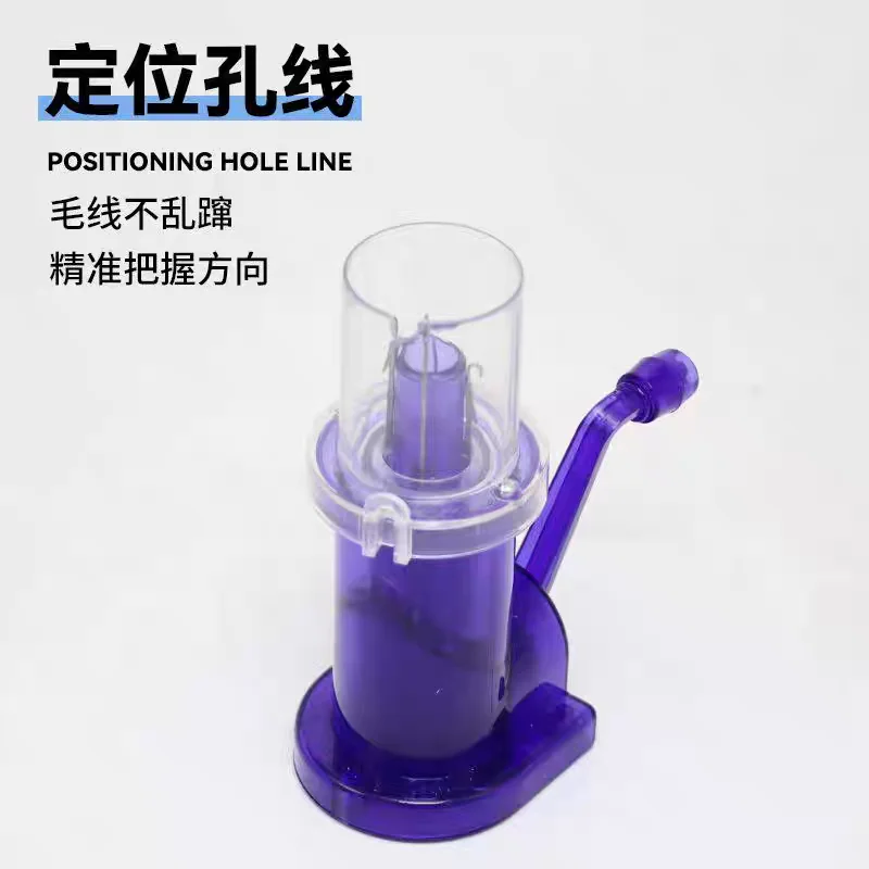 آلة تجديل الحبل اليدوية DIY - نسج الحبل اليدوي للمجوهرات والحرف اليدوية، لفاف الغزل البلاستيكي لصنع القلائد #3