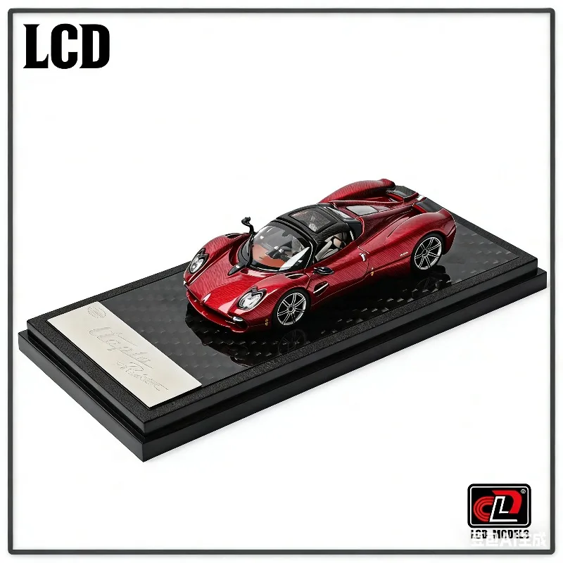 

LCD 1:64 Pagani Utopia Roadster Cast Alloy Car Model, Boys' Holiday Gift Toy, Adult Collection Decoration Item.