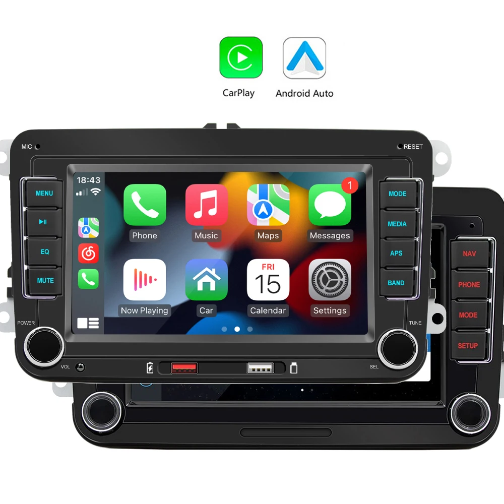 

Car Radio Android for Volkswagen Golf 5 6 Polo Vw Passat B6 B7 Cc Skoda Jetta Multimedia 2Din Stereo Carplay Wifi Gps Navigation