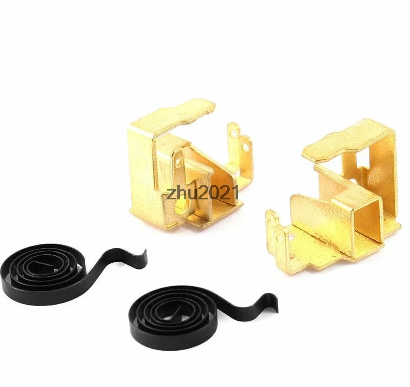 

2 sets Angle Grinder Part Carbon Brush Spring w Holder Set for Bosch GWS6-100