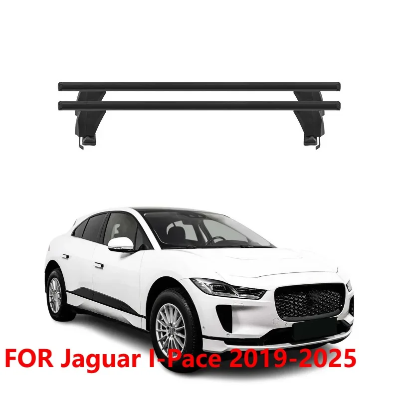 

Верхние поперечины багажника на крышу для Jaguar I-Pace 2019-2025, 2 шт., черный алюминий