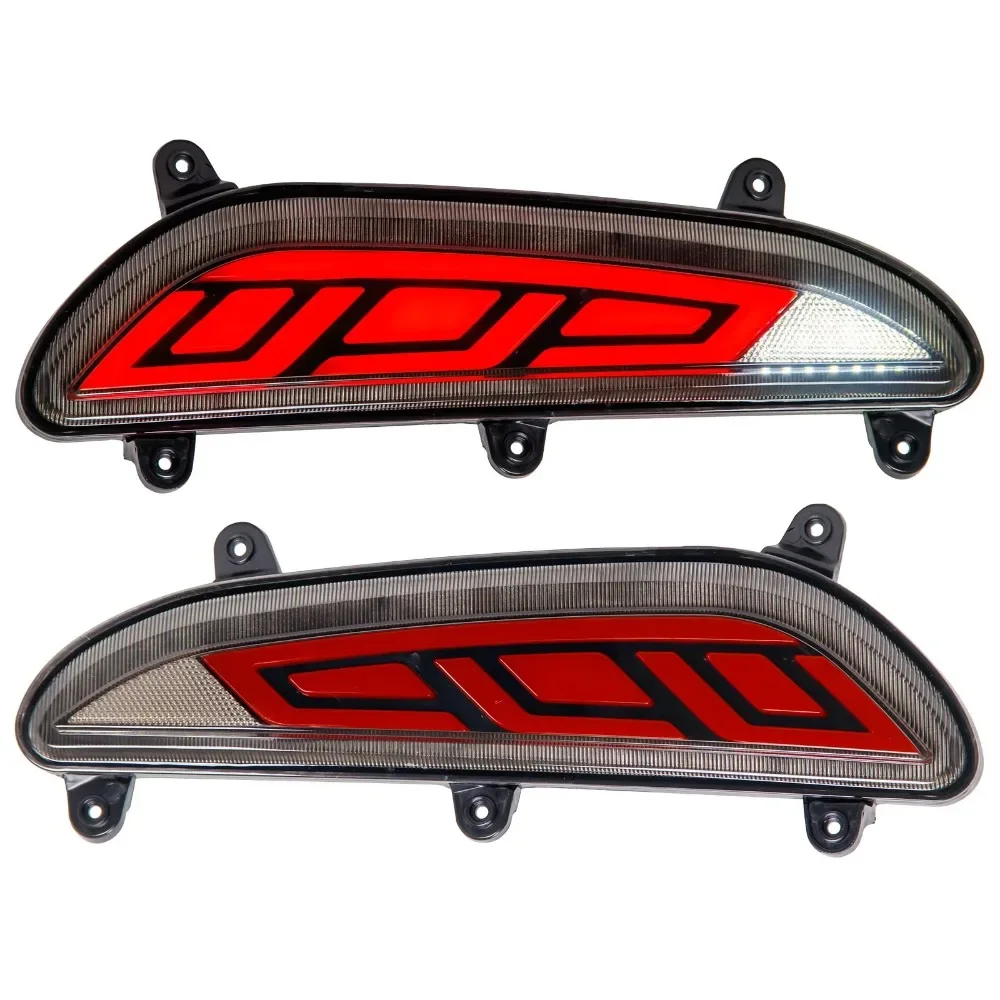 High Brightness LED Rear Bumper Light Dual Function Brake Reverse Lamp Waterproof Car Decor Lamp For Hyundai Elite i20 2015-2018 detail image 3