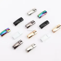 1 Pair Fashion Metal Buckle Shoelace Magnetic Buckle No Tie Shoelace Magnetic Lock Shoe Accessories AF1 Sneaker Kit Metal Buckle