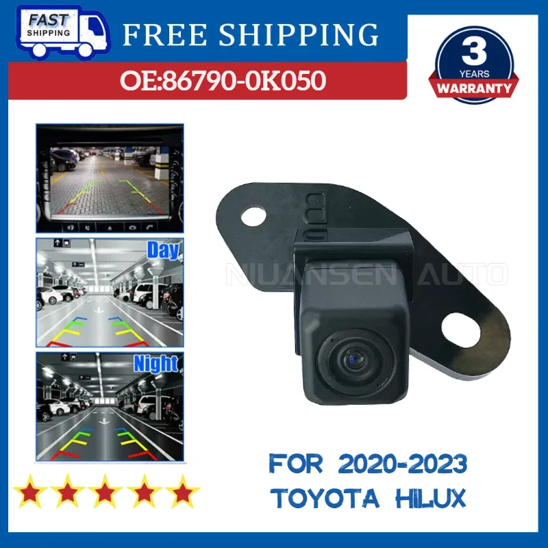 

New Rear View Backup Parking Camera For Toyota Hilux 2020-2022 86790-0K050 867900K050