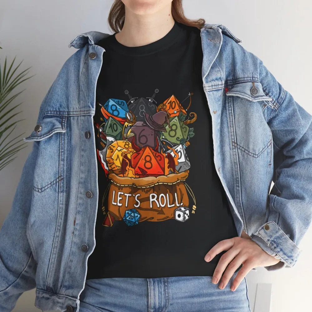 Rollshirt: Der ultimative T-Shirt-Partner für Brettspiele und Rollenspiele