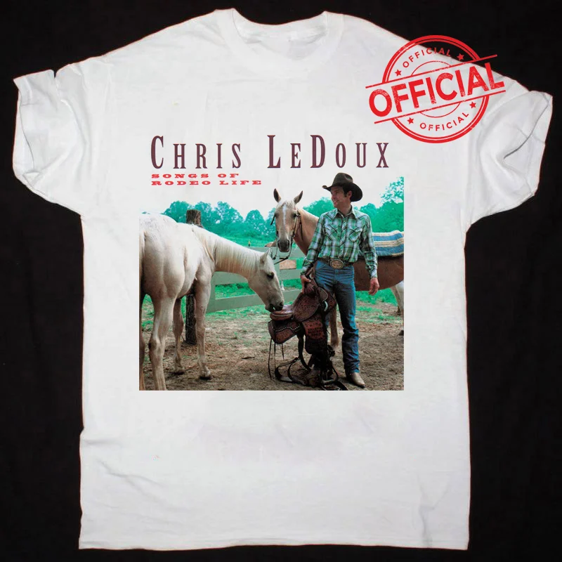 

Chris LeDoux – Songs Of Rodeo Life White All Size S-5Xl Shirt