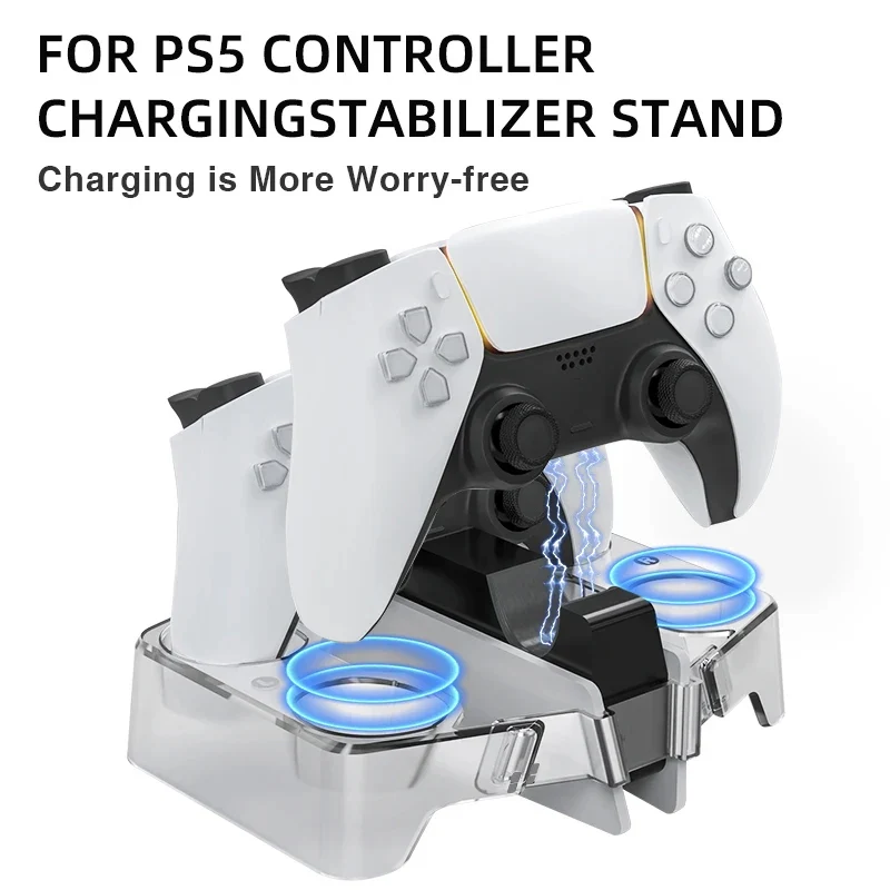 

For PS5 Original Seat Charging Auxiliary Stand For PS5 Controller Wireless Bracket Gamepad Desk Holder Accessories