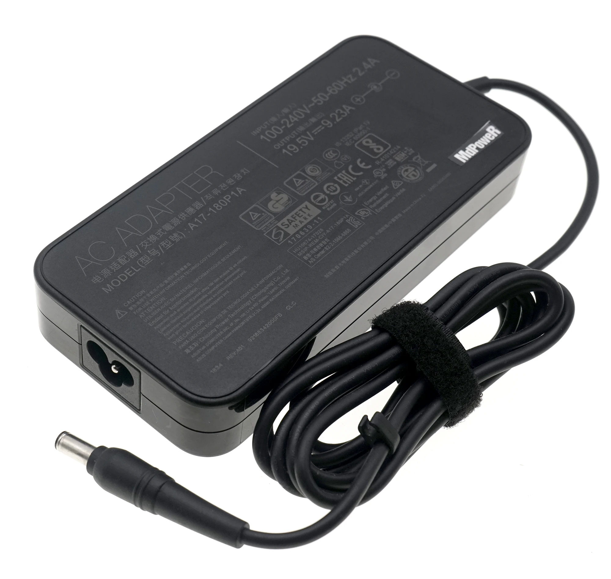 

Зарядное устройство для ноутбука Asus A17-180P1A S7C GL504 FX95DU GX531 GM501 GL504G FX95G FX505G 19,5 В 9,23 А 180 Вт ADP-180UB BB A