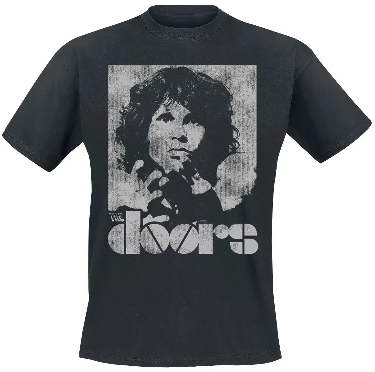 Vintage Y2k T Shirt Vintage Rock Band T Shirt The Doors Hollywood Bowl 1968 Tee with Live Concert Print Tops Fan Merch Unisex