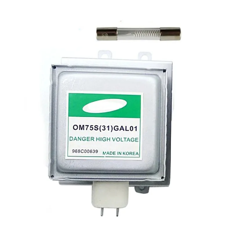 Repuestos para Horno Microondas, Magnetrón OM75S(31)GAL01, Magnetrón Restaurado para Horno Microondas