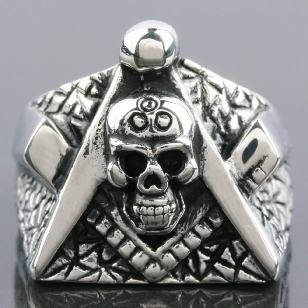 

Gothic Punk Accessories Stainless Steel Ring Goat Skull Ring For Men Women Jewelry