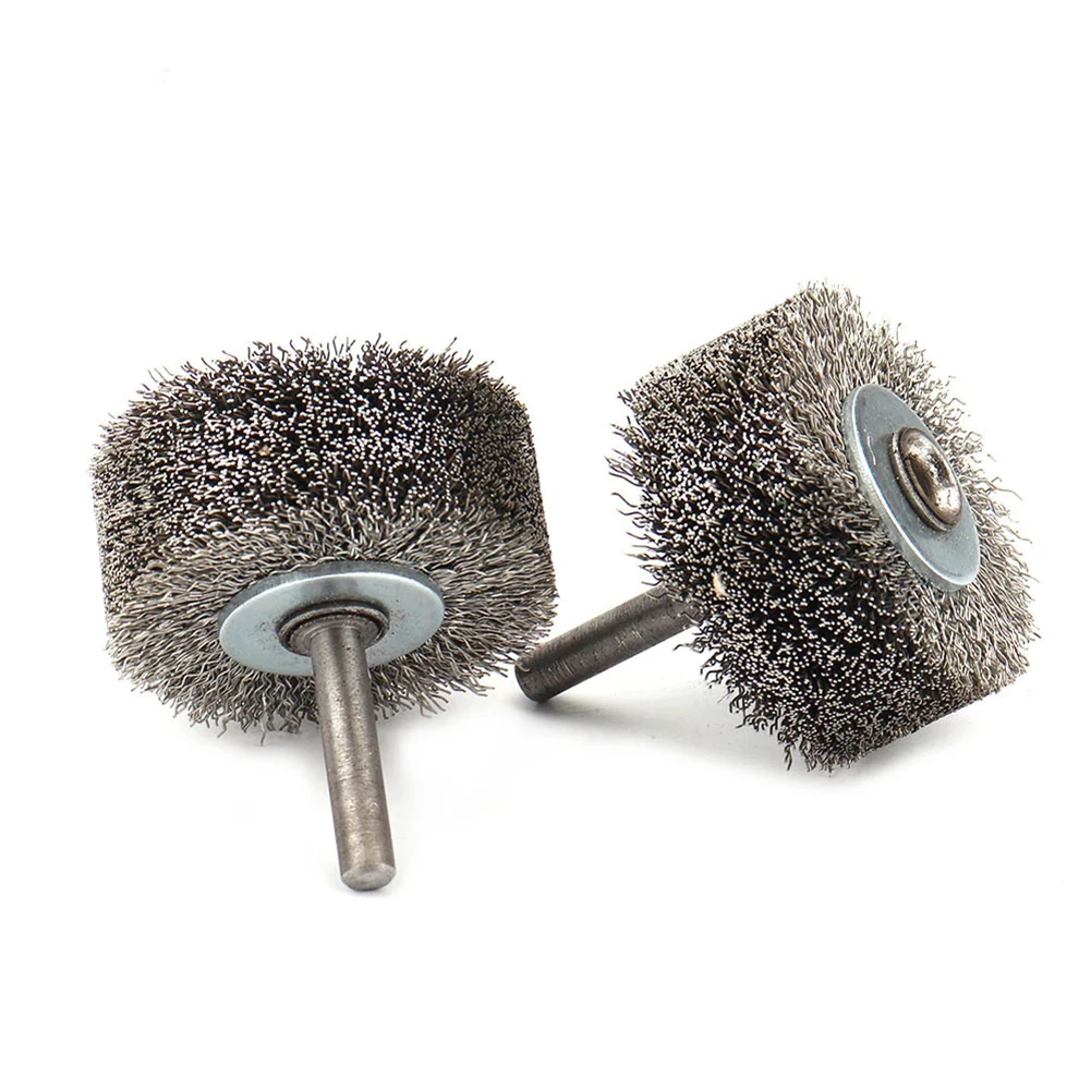 50/75/100mm Steel Wire Brush Wheel Brush Rotary Tools For Metal Rust Removal Polishing Grinder Rotary Tools Accessories