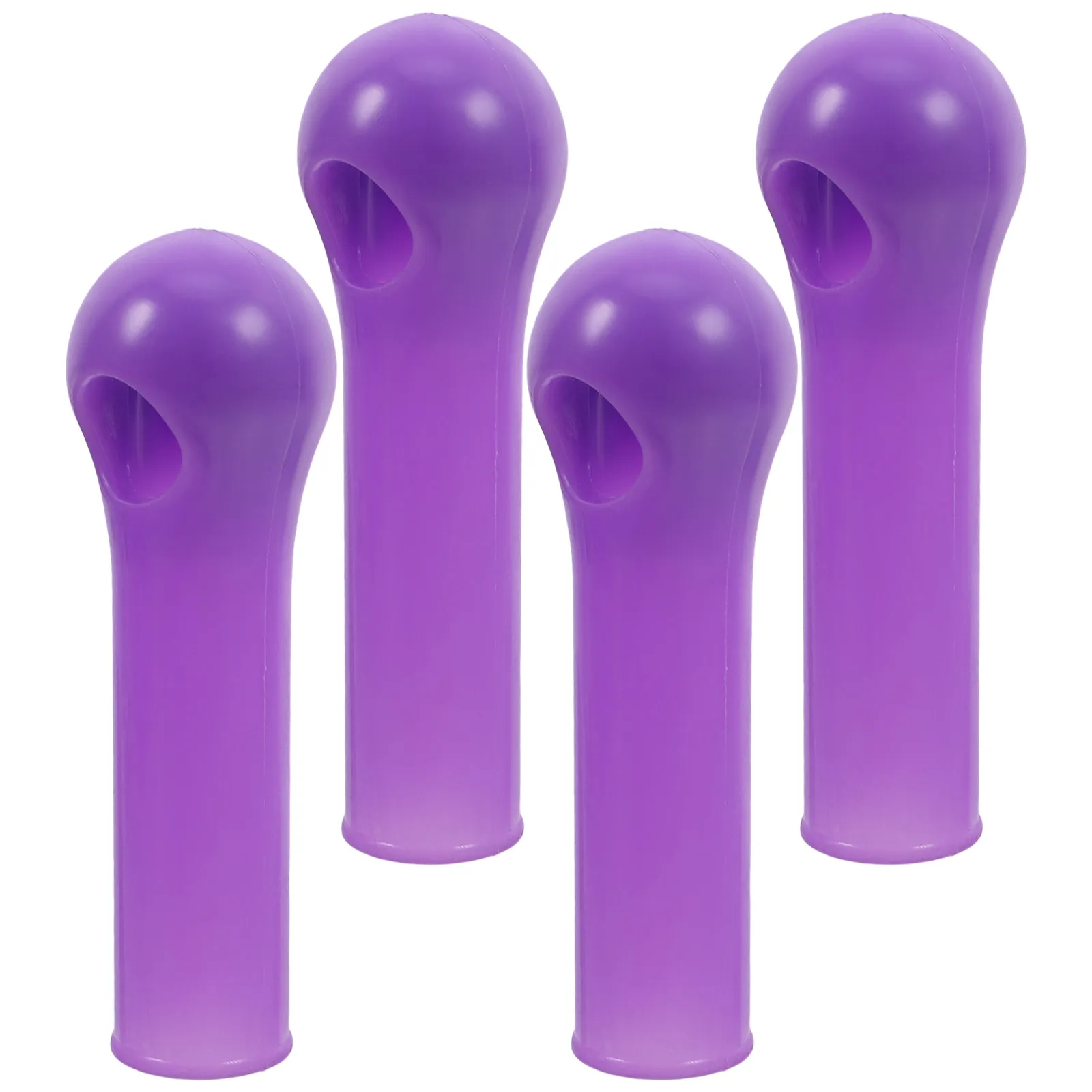 

Комплект из 4 удлинителей для ручек швабр и метел, сменные накладки-рукоятки, нескользящие, удобные, для трубок 19 мм, долговечные