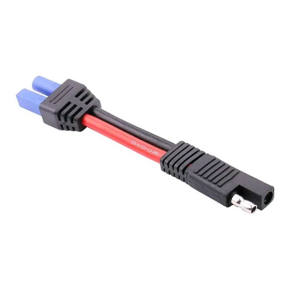 1-48V EC5 Female Plug to SAE DC Solar Power Battery Automotive Cable Extension Wire Car Starting Systems Connectors Silicone