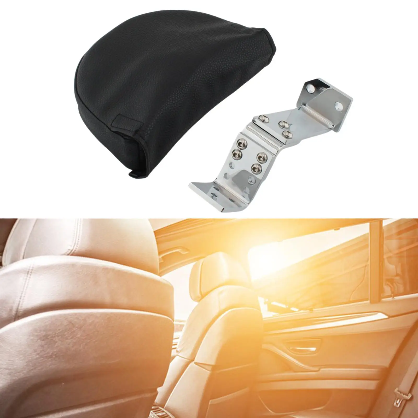 

Накладка на спинку водителя мотоцикла, накладка на спинку Sissy Bar, высокопроизводительная искусственная кожа, прямая замена спинки водителя для R18 B