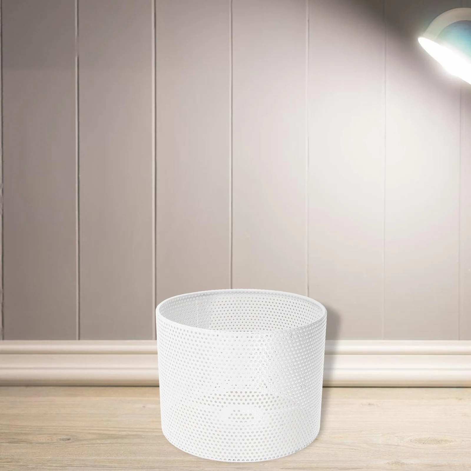 

Элегантный полый железный абажур, цилиндр, белый декоративный светильник, подвесной абажур для торшера, замена для винтажного бохо