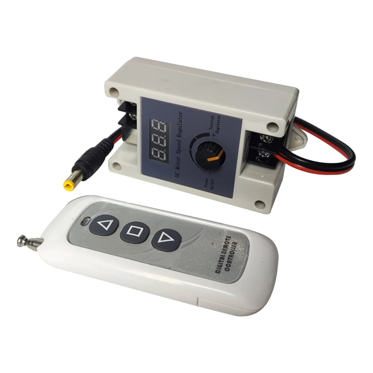 Control remoto inalámbrico, velocidad del Motor de CC, luz LED, PWM, atenuación, módulo de Control de velocidad, interruptor para actuador lineal eléctrico