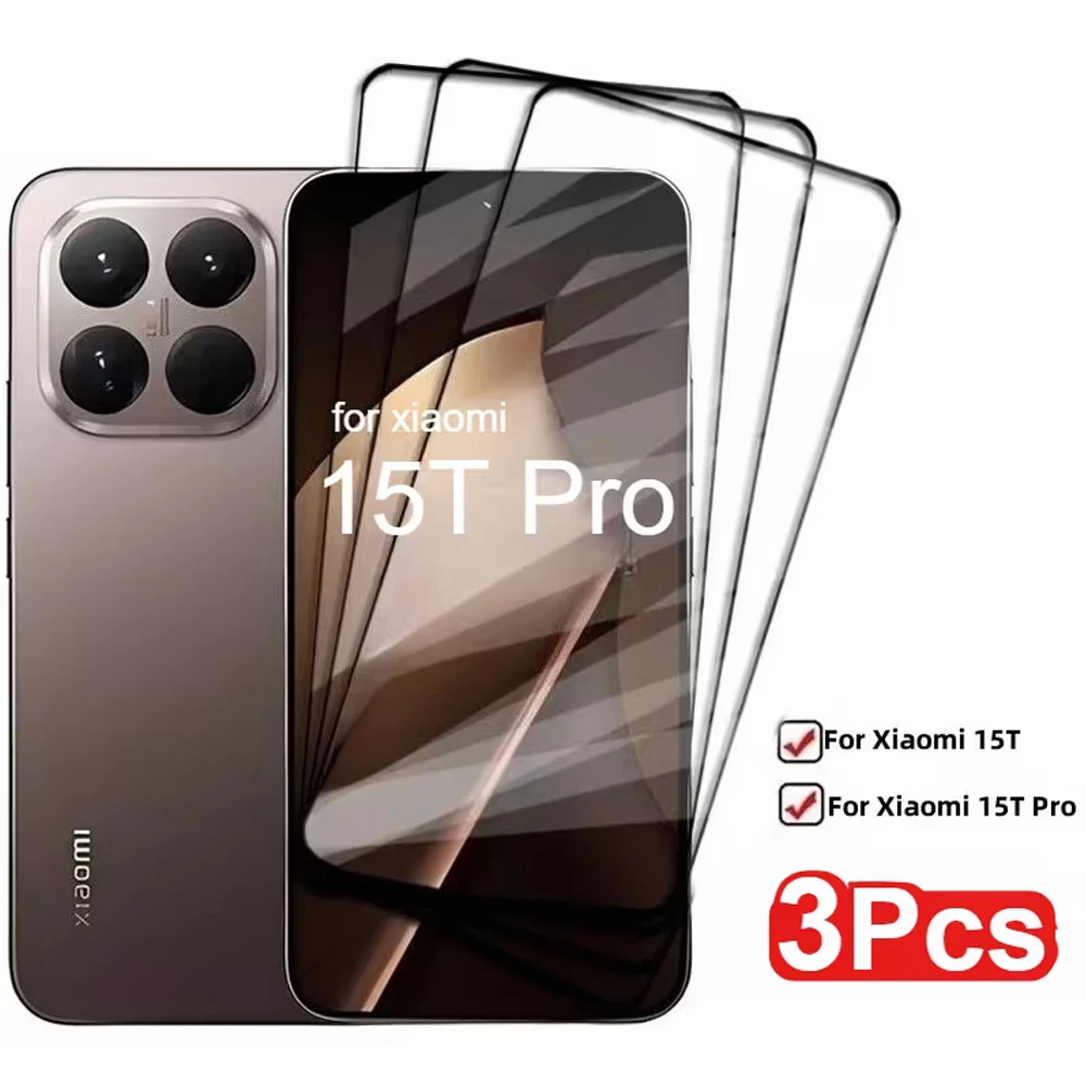 

3pcs Tempered Glass For Redmi Note 13 Note 13 Pro 4G Note 12 Note 11 12s 11s A3 9 Pro Max 10 Pro Max A2 A1+ HD Screen Protectors