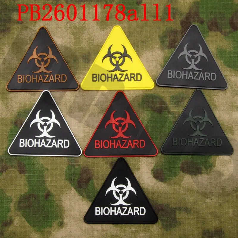 3D PVC Patch Biohazard