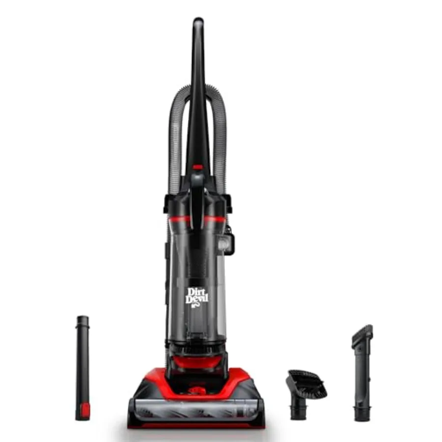 Multi-Surface Extended Reach+ Upright Bagless Vacuum Cleaner for Carpet and Hard Floor Powerful Lightweight Corded Vacuum Clean