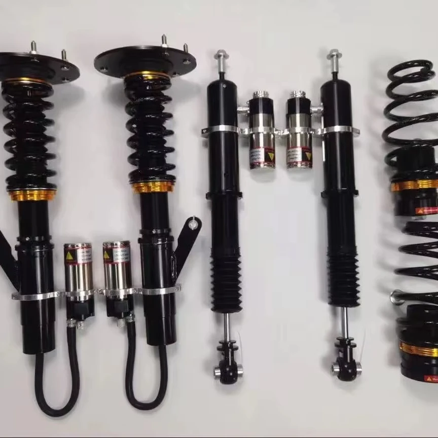 Nitrogen Lift Coilovers For BMW X1 F49/F48, External Reservoir, Track Racing, 2WD/4WD, 32-Damping,Height & Spring Adjustable