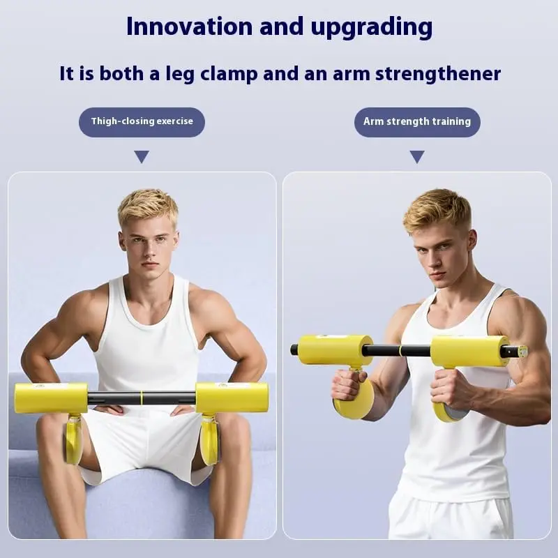 2-in-1 New Burn Machine arm Workout, Leg Clamping & Pelvic Floor Trainer: Your All-in-One Fitness Solution, Forearm Strength Tra