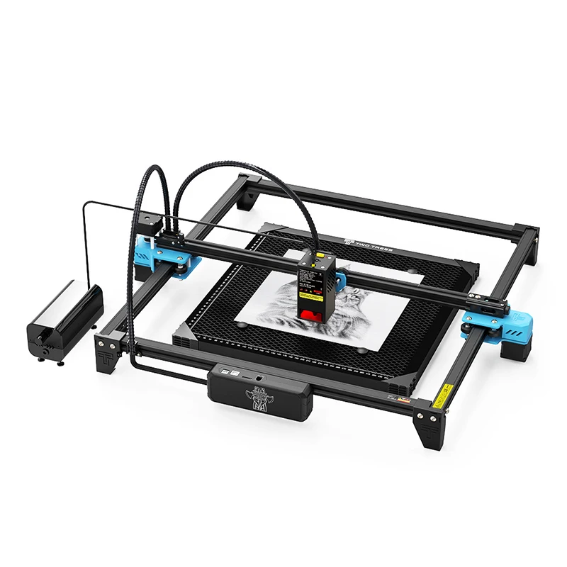 TTS-20 Pro CNC Metal Laser Engraver Support Offline Control Laser Cutter Leather Wood Acrylic Tools with Limit Switch
