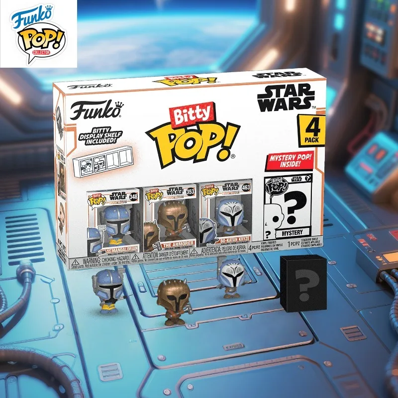 In Stock FUNKO POP Original Star Wars Mandalorian Series Glou Gu Set Limited Mobile Phone Model Collection Holiday Gifts - Image 3