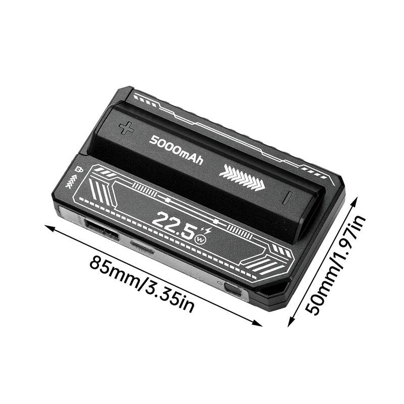 21700 Power Bank Case PD 20W Fast Charging Detachable DIY Battery Case Built-in Cable Battery Box view 6