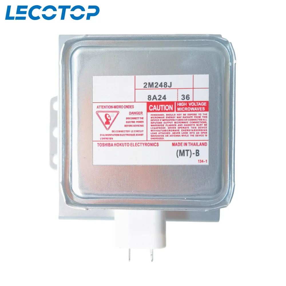 

Новый магнетрон 2M248J с воздушным охлаждением для микроволновой печи Samsung 2M248, запасные части промышленного микроволнового генератора