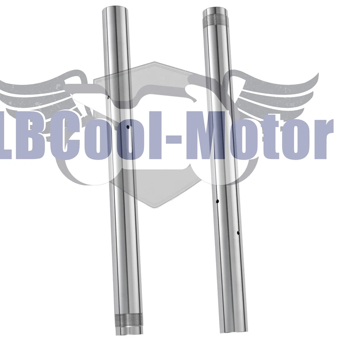 Front Shock Absorber Fork Inner Tubes For KAWASAKI GTR1400 2008-2022 43x517mm Thread pitch 1.0mm 1.25mm Fork Suspension Legs