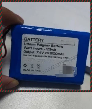 7.4V 3100mAh 22.9Wh Li-Po Rechargeable Battery Pack TBY O2 For Electronic Equipment