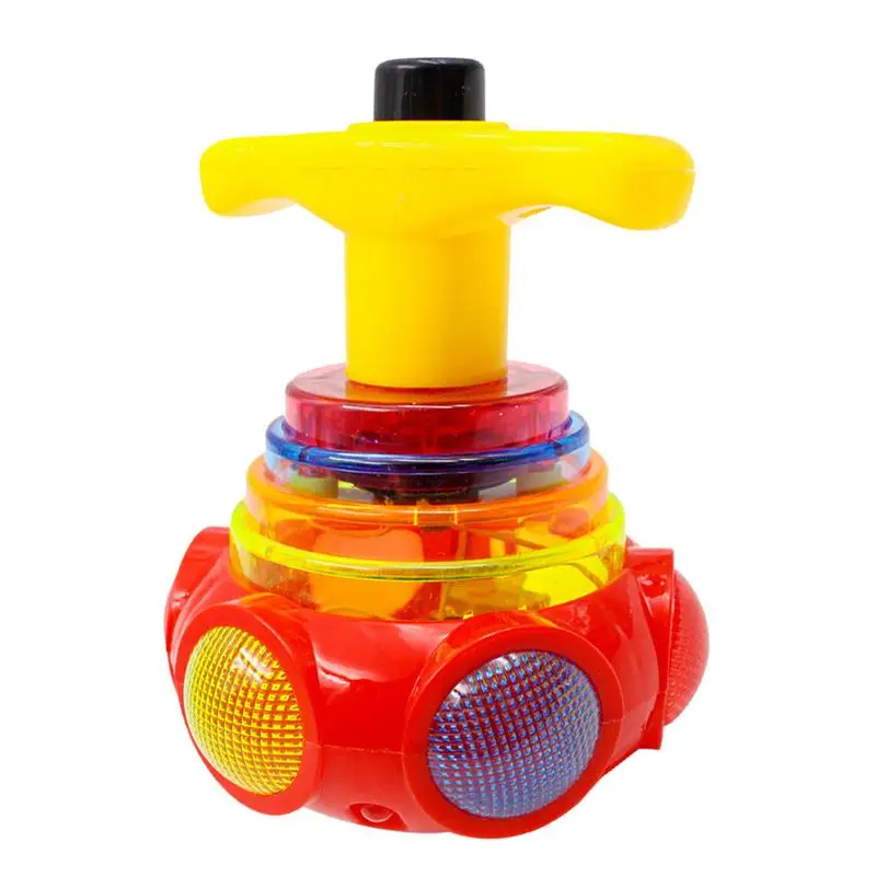 

Children Electric Laser Color Flash LED Light Toy Music Gyro Top Spinner Spinning Classic Toys Board Game Kids Toy